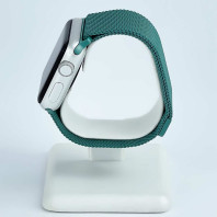 Ремешок для Apple watch 42/44/45mm Milanese Loop Band Pine green